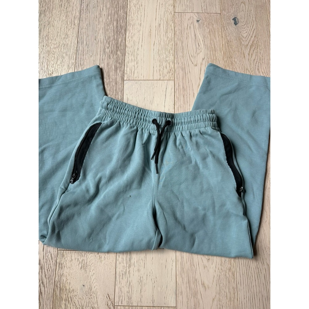 Old Navy Active Dynamic Fleece Straight Leg Sweatpants Teal Blue Green Kids M 8
